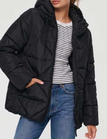 Geaca House Brand, negru