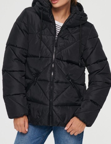 Geaca House Brand, negru