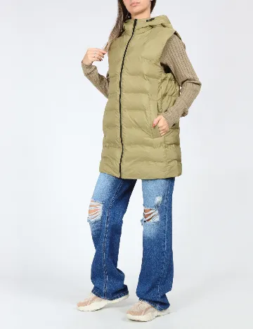 Vesta Vero Moda, verde Verde