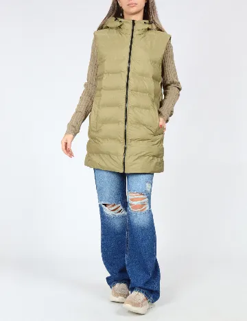 Vesta Vero Moda, verde Verde