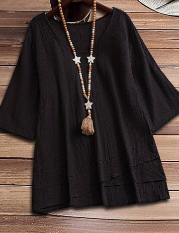 Bluza SHEIN CURVE, negru