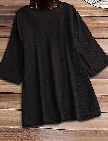 Bluza SHEIN CURVE, negru Negru