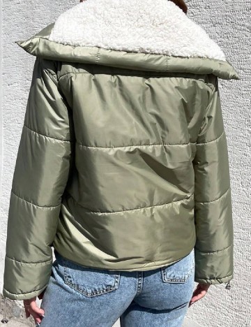 Geaca SHEIN, verde