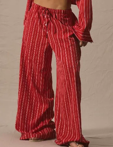 Pantaloni Musera, rosu Rosu