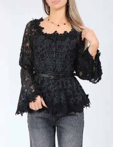 Bluza Anewsta, negru Negru