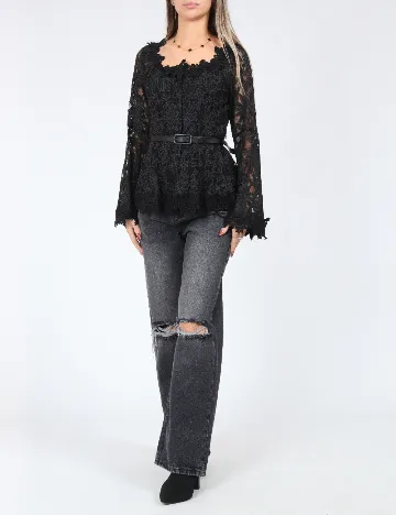 Bluza Anewsta, negru Negru