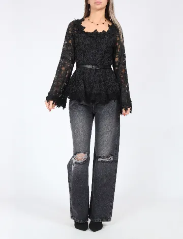 Bluza Anewsta, negru Negru