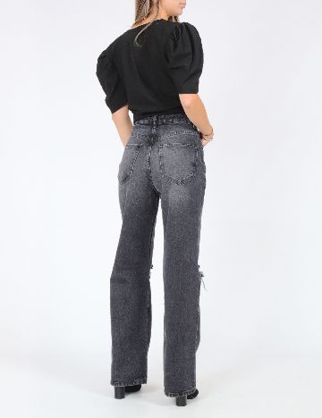 Top SHEIN, negru