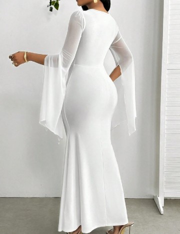 Rochie lunga SHEIN, alb