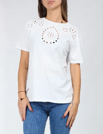 Tricou SHEIN, alb Alb