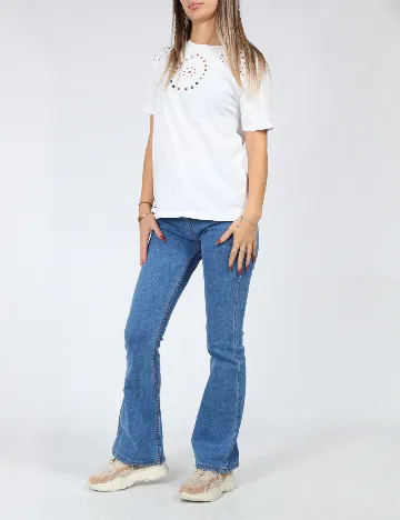 Tricou SHEIN, alb Alb