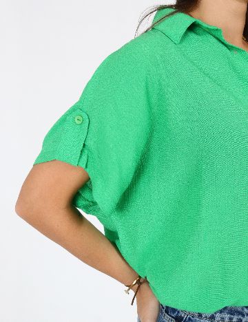 Camasa SHEIN, verde