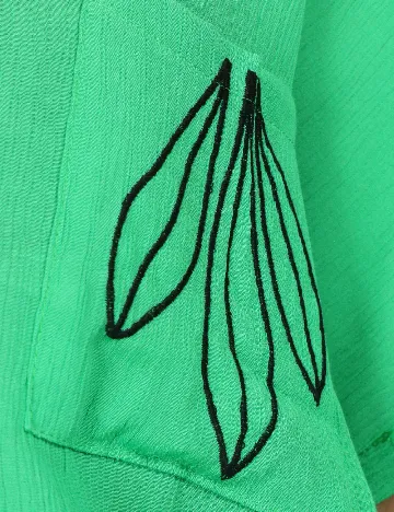 Camasa SHEIN, verde Verde