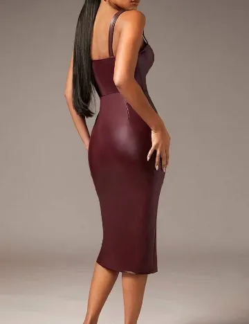 Rochie medie SHEIN, pruna Mov