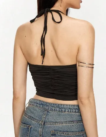 Top SHEIN, negru Negru