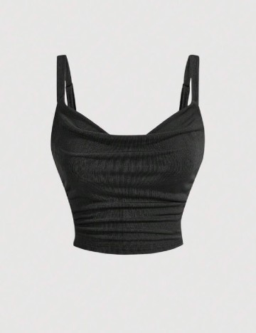 Top SHEIN, negru