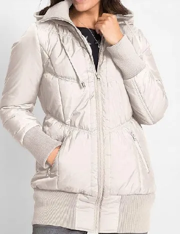 Geaca Bonprix, bej Crem