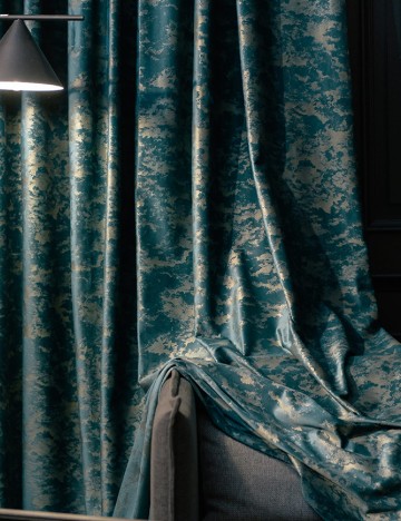 Draperie SHEIN, verde