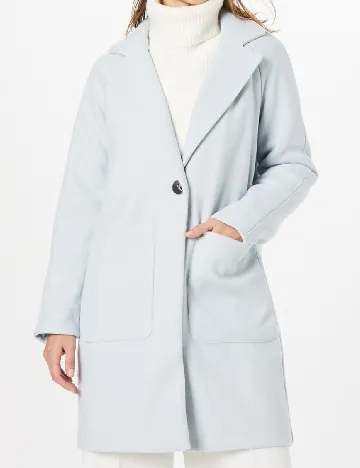 Palton Only, bleu Albastru