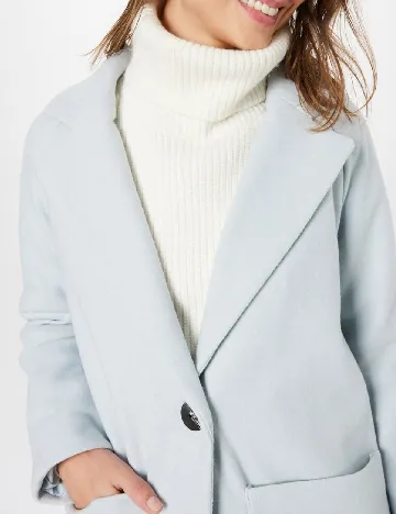 Palton Only, bleu Albastru
