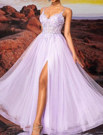 Rochie lunga SHEIN, mov