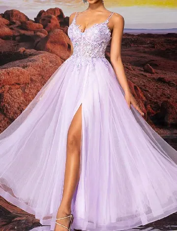 Rochie lunga SHEIN, mov Mov