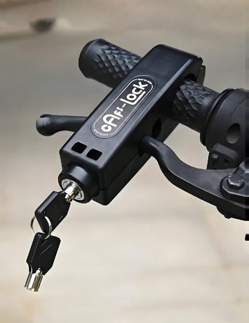 Sistem antifurt bicicleta SHEIN, negru