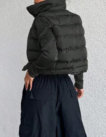 Geaca SHEIN, negru Negru