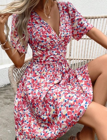 Rochie scurta SHEIN, mix culori