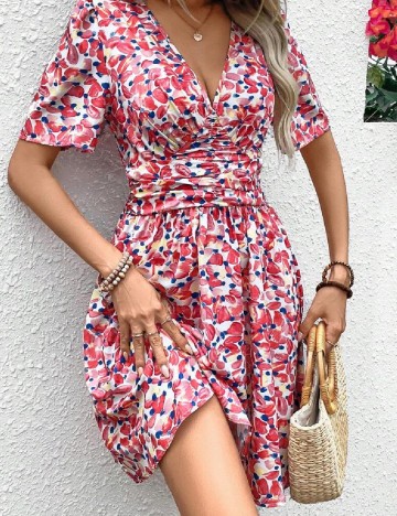 Rochie scurta SHEIN, mix culori
