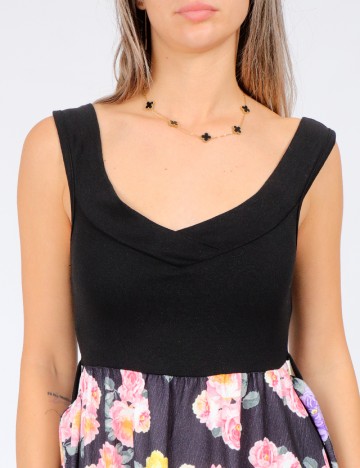 Rochie lunga SHEIN, floral print