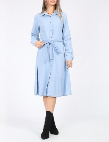 Rochie medie SHEIN, albastru