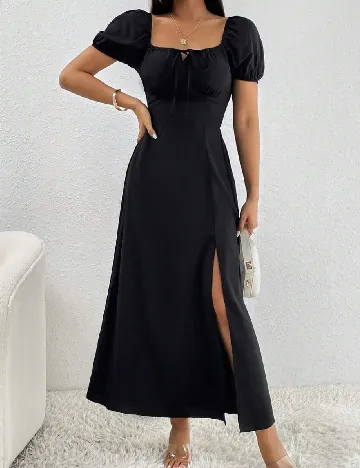 Rochie lunga SHEIN, negru Negru