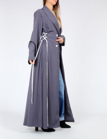 Trench SHEIN, gri