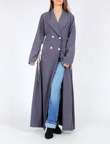 Trench SHEIN, gri