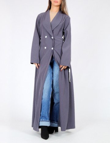 Trench SHEIN, gri