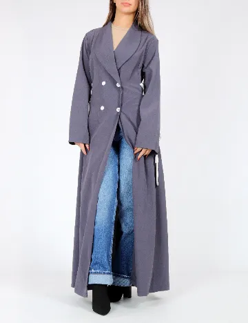 Trench SHEIN, gri Gri