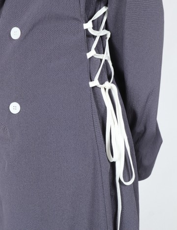 Trench SHEIN, gri
