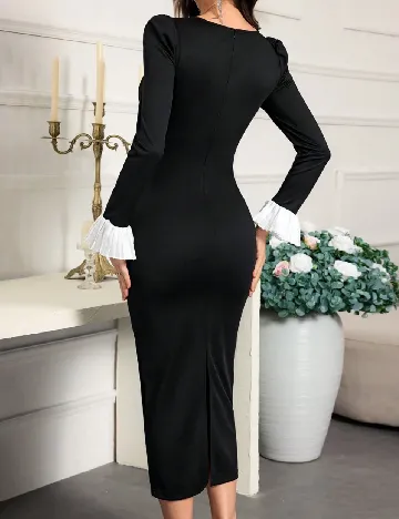 Rochie medie SHEIN, negru Negru