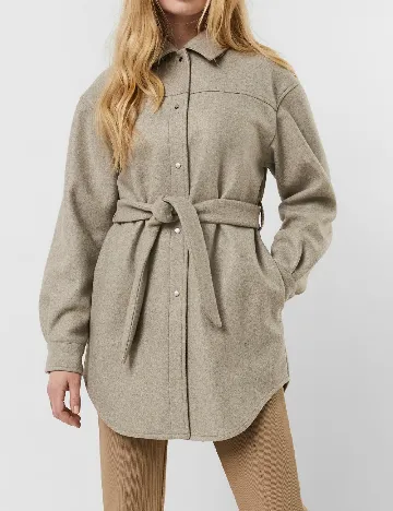 Jacheta Vero Moda, bej Crem