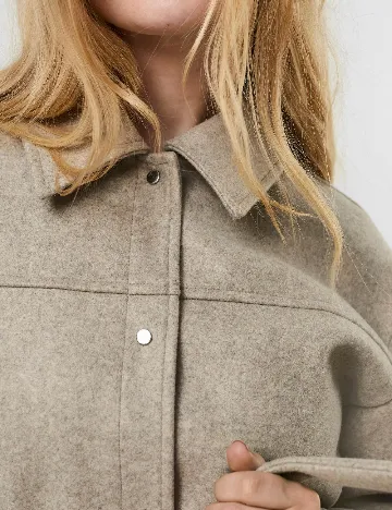 Jacheta Vero Moda, bej Crem
