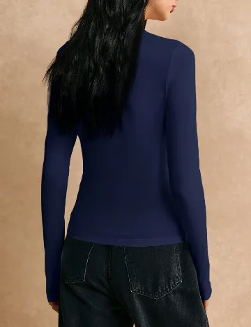 Bluza SHEIN, bleumarin Albastru