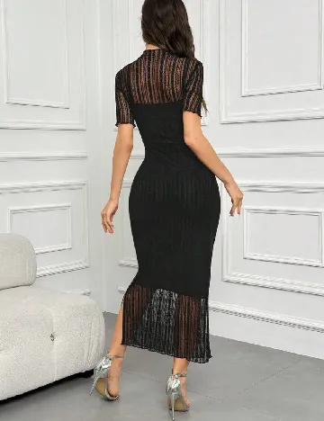 Rochie lunga SHEIN, negru Negru