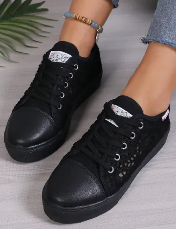 Tenisi SHEIN, negru Negru