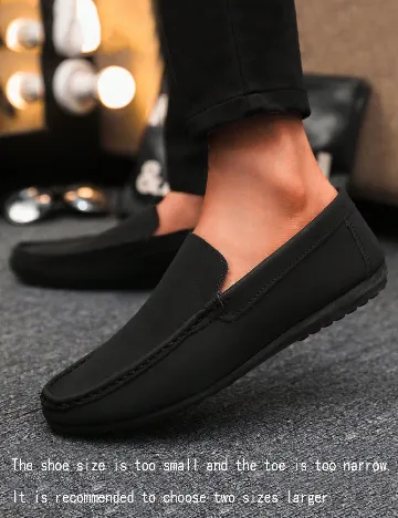 Mocasini SHEIN, negru Negru