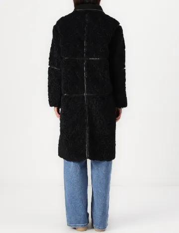 Palton Jacqueline de Yong, negru Negru