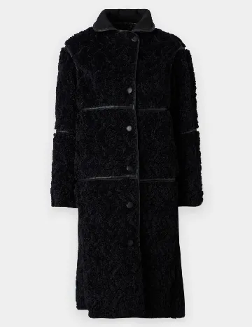Palton Jacqueline de Yong, negru Negru