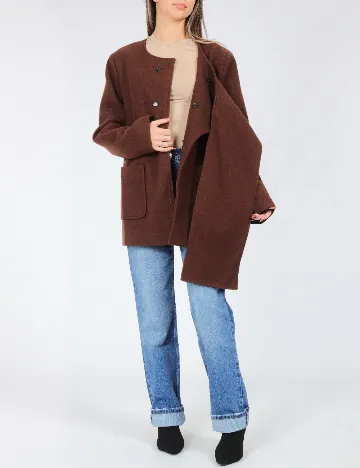 Palton Vero Moda, maro Maro