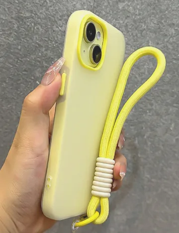Husa iPhone SHEIN, galben Galben