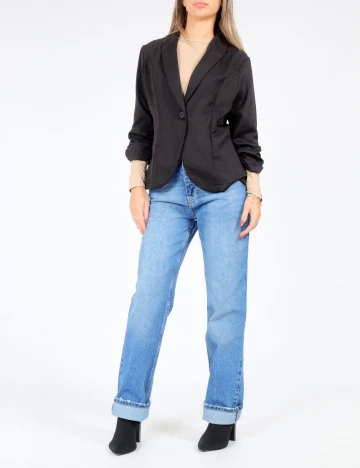 Sacou SHEIN, negru Negru